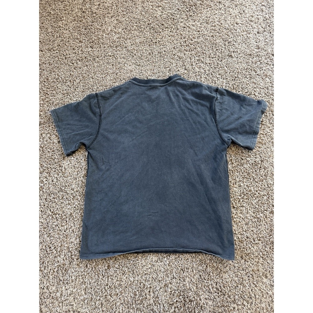 Arnodefrance Paris Mens Short Sleeve Washed Grey XL - Picture 5 of 5